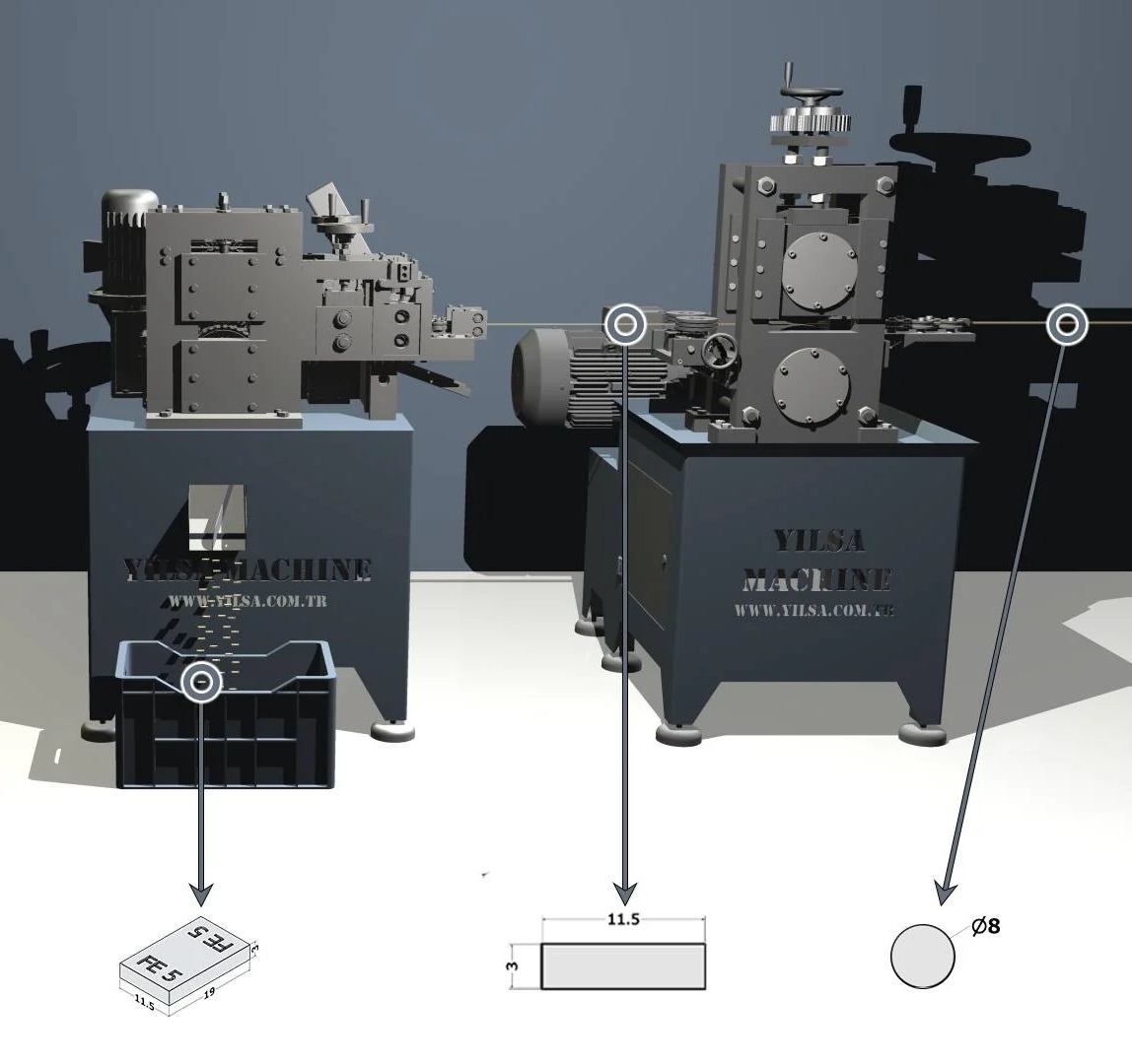 Wire Flattening Machine